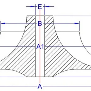 Wybór klientów Compressor wheel 53279706001