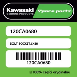 Premium Śruba imbusowa 6X80 Kawasaki