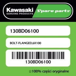 Kup teraz Śruba z kołnierzem 6X100 Kawasaki