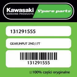 GEAR,INPUT 2ND,17T Okazja