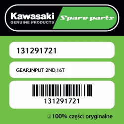 Zamów dziś GEAR,INPUT 2ND,16T
