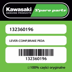 Ograniczona ilość LEVER-COMP,BRAKE PEDA
