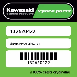 Wysoka jakość GEAR,INPUT 2ND,17T