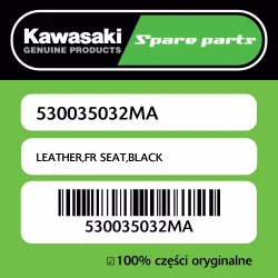LEATHER,FR SEAT,BLACK Kup teraz