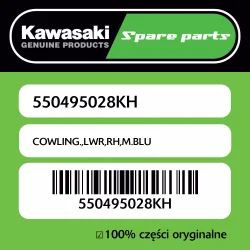 Owiewka dolna prawa M.BLU Kawasaki Do wyczerpania zapasów