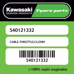 CABLE-THROTTLE,CLOSIN Okazja