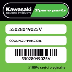 Dodaj do koszyka Owiewka górna prawa C.S.BL Kawasaki