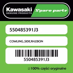 Owiewka boczna prawa EBON Kawasaki Nowy