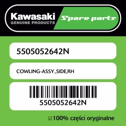Owiewka boczna prawa Kawasaki Taniej
