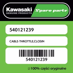 CABLE-THROTTLE,CLOSIN Wyprzedaż