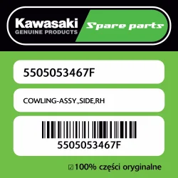 Szybka dostawa Owiewka boczna prawa Kawasaki