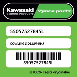 Dodaj do koszyka Owiewka boczna górna prawa F Kawasaki