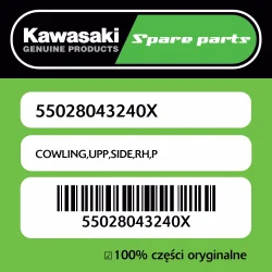 Owiewka górna boczna prawa P Kawasaki Nie przegap