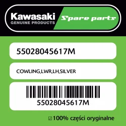 Oferta Owiewka dolna lewa SILVER Kawasaki