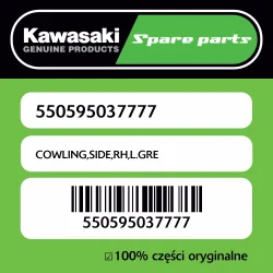 Owiewka boczna prawa L.GREEN Kawasaki Wysoka jakość