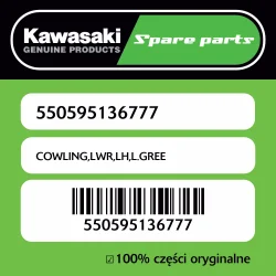 Owiewka dolna lewa L.GREE Kawasaki Dodaj do koszyka