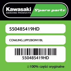 Oferta Owiewka górna EBONY/BL Kawasaki