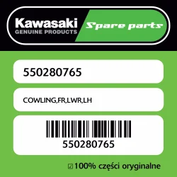 Owiewka przednia dolna lewa Kawasaki Szybka wysyłka