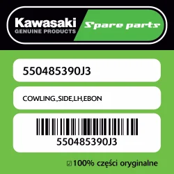 Owiewka boczna lewa EBON Kawasaki Wyprzedaż