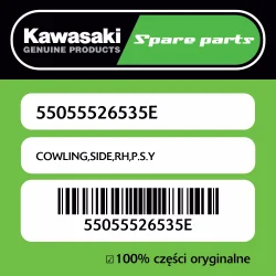 Niska cena Owiewka boczna prawa P.S.Y Kawasaki