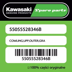 Dodaj do koszyka Owiewka górna zewnętrzna GRA Kawasaki