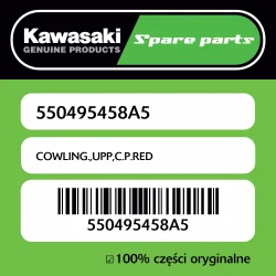 Nowy Owiewka górna C.P.RED Kawasaki