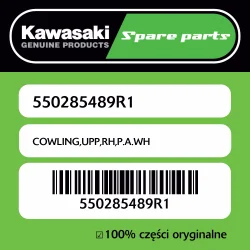 Ostatnia szansa Owiewka górna prawa P.A.WH Kawasaki