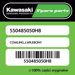 Darmowa dostawa Owiewka dolna EBONY Kawasaki