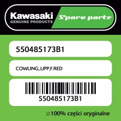 Wyjątkowa oferta Owiewka górna F.RED Kawasaki