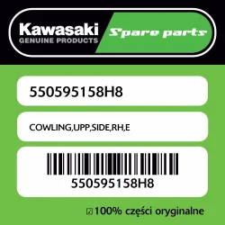 Hit cenowy Owiewka górna boczna prawa E Kawasaki