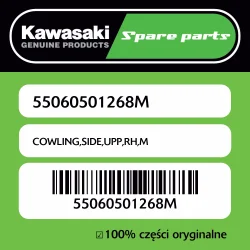 Wybór klientów Owiewka boczna górna prawa M Kawasaki