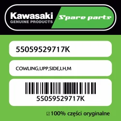 Owiewka górna boczna lewa M Kawasaki Oferta limitowana