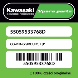 Bestseller Owiewka boczna górna lewa P Kawasaki