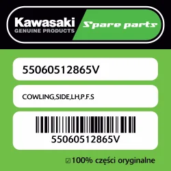 Tylko dziś Owiewka boczna lewa P.F.S Kawasaki