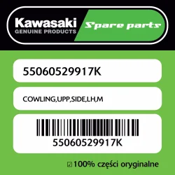 Sprawdź teraz Owiewka górna boczna lewa M Kawasaki