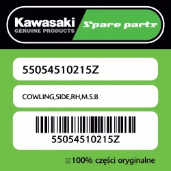Owiewka boczna prawa M.S.B Kawasaki Oferta limitowana