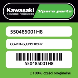Owiewka górna EBONY Kawasaki Tylko dziś