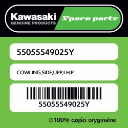 Owiewka boczna górna lewa P Kawasaki Nowy