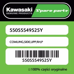 Hit sprzedaży Owiewka boczna górna prawa P Kawasaki