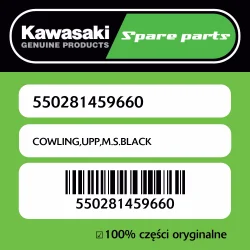 Kup teraz Owiewka górna M.S.BLACK Kawasaki