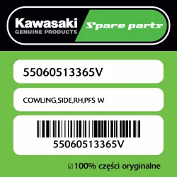 Owiewka boczna prawa PFS W Kawasaki Łatwy zwrot