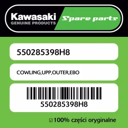 Oferta Owiewka górna zewnętrzna EBO Kawasaki