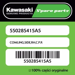 Owiewka boczna prawa C.P.R Kawasaki Szybka dostawa