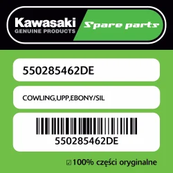 Owiewka górna EBONY/SIL Kawasaki Kup online