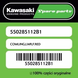 Szybka wysyłka Owiewka dolna F.RED Kawasaki