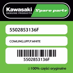Owiewka górna P.WHITE Kawasaki Kup online
